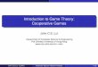 Introduction to Game Theory: Cooperative Gamescslui/CSC6480/cooperative_game.pdf · Under cooperative games, players can coordinate their strategies and share the payoff. In particular,