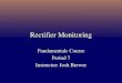 Rectifier Monitoring - AUCSC of Rectifier... · 2019-07-08 · Rectifier Monitoring . ... Samples of Rectifiers. Basic Electric - AC 0 Half Cycle Half Cycle Peak of positive side
