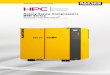 Rotary Screw Compressors BSD Series · Free air delivery 1.12 to 8.19 m³/min, Pressure 5.5 – 15 bar Rotary Screw Compressors BSD Series With the world-renowned SIGMA PROFILE. 2