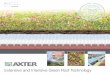 Extensive and Intensive Green Roof Technology...timber and timber derivatives, profiled metal. ALPAFLORE is normally installed as a two-layer system in its own right or as a single