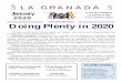 Doing Plenty in 2020 - granaderos.orggranaderos.org/images/JAN2020.pdf · IN THIS ISSUE: PG. Doing Plenty in 2020 1 Upcoming Meeting/Events 2 Toys for Children’s Shelter 3 Recent