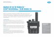 MOTOTRBO 4000e SERIES - Motorola Solutions · analogue technology, you can keep your organisation connected as it grows. SAFE Safeguard your staff with responsive push-to-talk technology