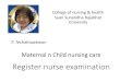 College of nursing & health Suan Sunandha Rajabhat ... · College of nursing & health Suan Sunandha Rajabhat University P. Techathawewon. 1. Introduction to maternal care 1.1แนวคิดทฤษฏีที่เกี่ยวข้องกับการพยาบาลมารดา-ทารก