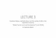 LECTURE 3 - tourism and local... · LECTURE 3 Emo$onal labour, aesthe$c labour and the variety of skills in the experience economy “Global Tourism and Local Development” (cod