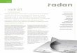 adan Radan Datasheets.pdf · 3D, a sheet metal part in Radpunch or Radprofile, the full power of Radraft ... modelling package designed to make sheet metal design and engineering