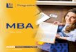 MBA - CESA · Investigación aplicada MBA MBA La Maestría en Administración de Empresas se enfoca en la investigación científica aplicada en cuatro líneas príncipales: Finanzas