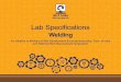 lfR(I'-~Ril' lfR(I' Lab Specificationssplcs.cg.nic.in/sites/default/files/lab-specifications-welding.pdf · OVERVIEW . The lab standardization guidelines envisions to standardize