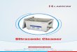 Ultrasonic Cleaner - Laboconlabocon.com/catalog/ultra-sonic-cleaner.pdf · Labocon Ultrasonic Cleaner LUC-100 Series is designed to provide powerful ultrasonic oscillations produced