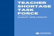 TEACHER SHORTAGE TASK FORCE - Oklahoma State Department … Shortage Task Force... · Teach Like a Pirate book study All new teachers Putnam City New Teacher Academy All new teachers