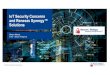 IoT Security Concerns and Renesas Synergy™ Solutions SecureThingz... · Working closely with Renesas on Synergy Platform Threat Analysis –Right-sizing security for yourapplication
