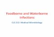 Foodborne and Waterborne Infectionsfac.ksu.edu.sa/sites/default/files/foodborne_infections.pdf · •Chemicals that can cause an intoxication include: cleaning products, sanitizers,