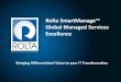 Rolta SmartManage - Global Managed Services Excellence · •Application Installation & configuration, Patching, Cloning, Upgrade and Roll out Services •Application Performance