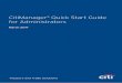 gra28148 CitiManager Quick Start Guide for Administrators 2017€¦ · Screen Step/Action CitiManager Home Screen 1. From the CitiManager Home screen, click the Card Accounts sub-tab