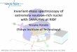 Invariant-mass spectroscopy of extremely neutron-rich ... · Invariant-mass spectroscopy of extremely neutron-rich nuclei with SAMURAI at RIBF Yosuke Kondo (Tokyo Institute of Technology)