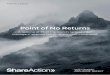 Point of No Returns - ShareAction · Point of No Returns A ranking of 75 of the world’s largest asset ... increasing their ambition and demonstrating the transformative power of