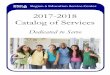 2017-2018 Catalog of Services - edl...2017-2018 Catalog of Services Region 6 Education Service Center 2 Table of Contents ADMINISTRATION ..... 1 Administrator Services Administrator