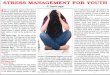 STRESS MANAGEMENT FOR YOUTH - Employment News MANAGMENT FOR YOUTH.pdf · VOL. XL NO. 25 PAGES 32 NEW DELHI 19 - 25 SEPTEMBER 2015 ` 8.00 STRESS MANAGEMENT FOR YOUTH Dr. Jitendra Nagpal