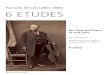 Fran£§ois Servais: 6 Etudes 2016-09-21¢  Fran£§ois Servais, 6 Etudes for Cello and Piano or 2nd Cello