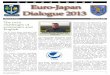 第8回欧州英語討論会 Euro-Japan Dialogue 2013...第8回欧州英語討論会 Yokohama National University 2 Forewarned in forearmed As the proverb goes, “Forewarned is forearmed”