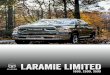 Ram Trucks - LARAMIE LIMITED · 2015-02-12 · steps in brushed chrome, new Ram Laramie Limited brings forth a bold new grille in front with a Ram centric new tailgate treatment that