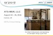 ATS-MER, LLC - ARPA-E...ATS-MER, LLC August 24 –25, 2016 Detroit, MI METALS Annual Meeting Hot Wall Ti Electrolytic Cell Operating at 0.25 Kg/hr Using Ti 2 OC Feed
