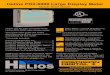 Helios PD2-6000 Large Display Meter Quick Start Guide€¦ · 4 Program and Scale the Input Program the Helios meter to accept a 4-20 mA or 0-10 V input and display a value associated
