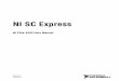NI SC Express · NI SC Express NI PXIe-4353 User Manual NI PXIe-4353 User Manual April 2010 373033A-01File Size: 644KBPage Count: 29