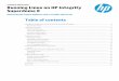Technical white paper Running Linux on HP Integrity ...€¦ · Technical white paper . Running Linux on HP Integrity Superdome X . Delivering HP Project Odyssey with a scalable x86