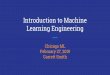 Introduction to Machine Learning Engineering · Machine learning vs traditional data analytics Introduction Traditional Data Analytics / BI Machine Learning Data suited for Structured