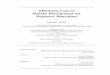 Eﬃciency Loss in Market Mechanisms for Resource Allocationweb.stanford.edu/~rjohari/pdf/Joh2004Efficiency.pdf · 2015-06-25 · Ramesh Johari A.B., Mathematics, Harvard University