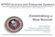 AFPEO Business and Enterprise Systems · 2018-05-16 · AFPEO Business and Enterprise Systems 1 Rich Aldridge, Program Executive Officer, ... Accelerate Enterprise Cloud Adoption