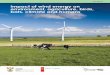 Impact of wind energy on environment, agriculture, birds ... · Impact of wind energy on environment, agriculture, birds, bats, climate and humans Powered by wind Fact Sheet 2. The