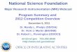 National Science Foundation...Presentation Overview ... FastLane Submitted Proposals The Proposal & Award Policies & Procedures Guide (PAPPG) and the Grant Proposal Guide (GPG) The