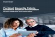Fortinet Security Fabric Enables Digital Innovation · WHITE PAPER Fortinet Security Fabric Enables Digital Innovation: Broad, Integrated, and Automated 61% of CISOs state that they