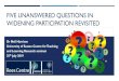 Five unanswered questions in widening …...Harrison, N. (2013) Success, proof, fairness, causes and consequences: five unanswered questions for the future of widening participation