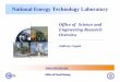 National Energy Technology Laboratory · 2019-03-15 · OST Overview 6/06/06 2 National Energy Technology Laboratory • DOE’s only national lab dedicated to fossil energy RD&D