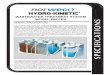 WASTEWATER TREATMENT SYSTEM MODEL 600 FEU · 2020-01-09 · The wastewater treatment system shall include precast concrete tankage providing separate pretreatment, anoxic, ... hopper