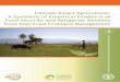 Climate-Smart Agriculture: A Synthesis of Empirical …A Synthesis of Empirical Evidence of Food Security and Mitigation Benefits from Improved Cropland Management Giacomo Branca,