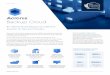 #1 Hybrid Cloud Backup-as-a-Service Solution for Service ... · Acronis Backup Cloud includes all features designed for service providers. For example: Three deployment options Control