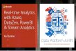 Real-time Analytics with Azure, DataZen, PowerBI & Stream ... 3-Real-time #PowerBI #Azure #StreamAnalytics