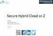 Secure Hybrid Cloud on Z - conferences.gse.org.uk · Before we begin … Docker ™ From VMs …. To containers … Virtual appliance plaPorm Based upon hypervisor Hardware abstracQon