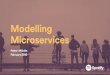 Modelling Microservices - Jfokus · Modelling Microservices Petter Måhlén February 2016. About me •Building software professionally since 1995 •Infrastructure at Spotify since