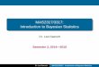 MAS2317/3317: Introduction to Bayesian Statisticsnlf8/teaching/mas2317/notes/slides0.pdf · Dr. Lee Fawcett MAS2317/3317: Introduction to Bayesian Statistics Probability and Statistics