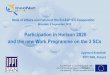 Participation in Horizon 2020 and the new Work Programme ... EaP Workshop 03.09 Brussels 2015... · Cross-cutting issues (1 topic) ... Horizon 2020 –SC5 Introduction to WP 2016