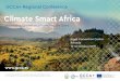 Climate Smart Africa · 2019-11-06 · Can nature-based solutions bring effective climate resilience ... How to apply integrated EbA with territorial authorities Mainstreaming EbA
