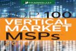 VERTICAL MARKET MSP s - ChannelE2E€¦ · By 2018, 50% of federal government spending will involve cloud, IDC predicts. MSPs that can meet FIPS, FISMA, and other FedRAMP standards