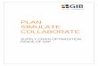 PLAN SIMULATE COLLABORATE...Determine your optimization goals and let us help you choose the best fit InventoryForecast Operations •Maximize inventoryturns and fill rate •Automate