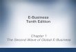 E-Business Tenth Edition · E-Business, Tenth Edition 2 Learning Objectives In this chapter, you will learn about: •What electronic commerce is and how it has evolved into a second