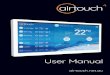 User Manual - AirTouch & ZoneMaster€¦ · Touch near the AC home to bring up Timer Setting dialogue. Choose the timer to be removed and touch Confirm button to finish. User Manual