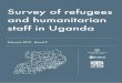 Survey of refugees and humanitarian staff in Uganda...Humanitarian staff survey: Do humanitarian staff in Uganda treat affected people with respect? mean: 4.5, n=202 Results in % •